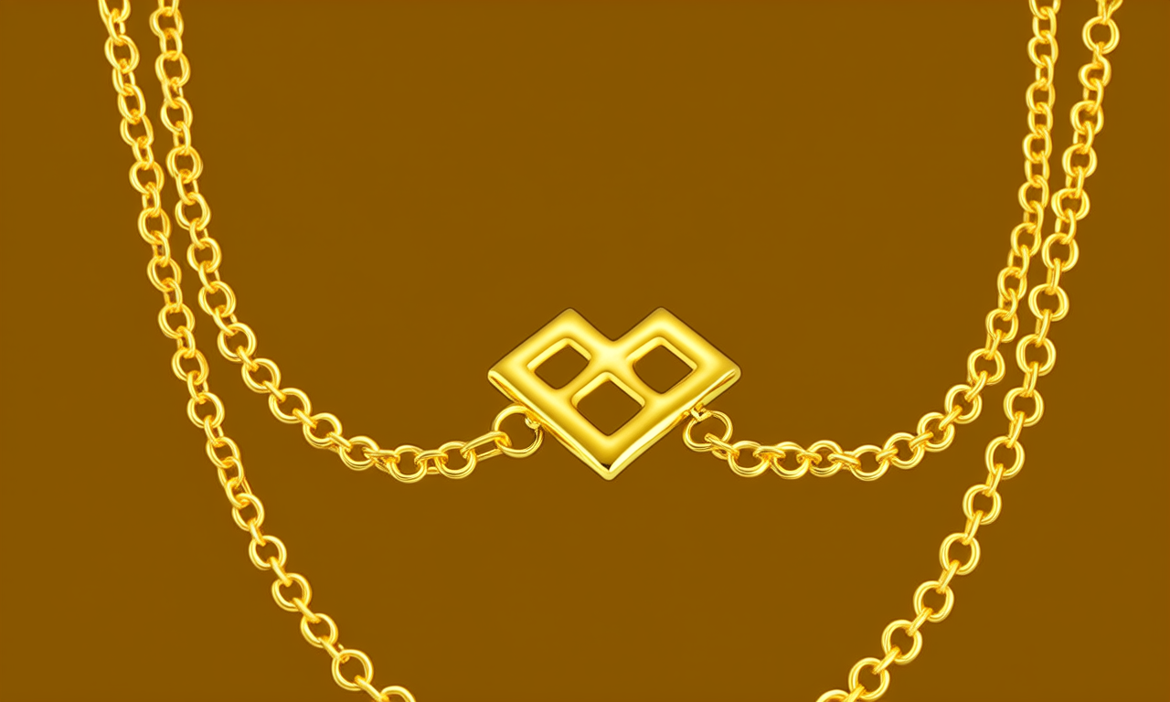 黄金链子图片大全